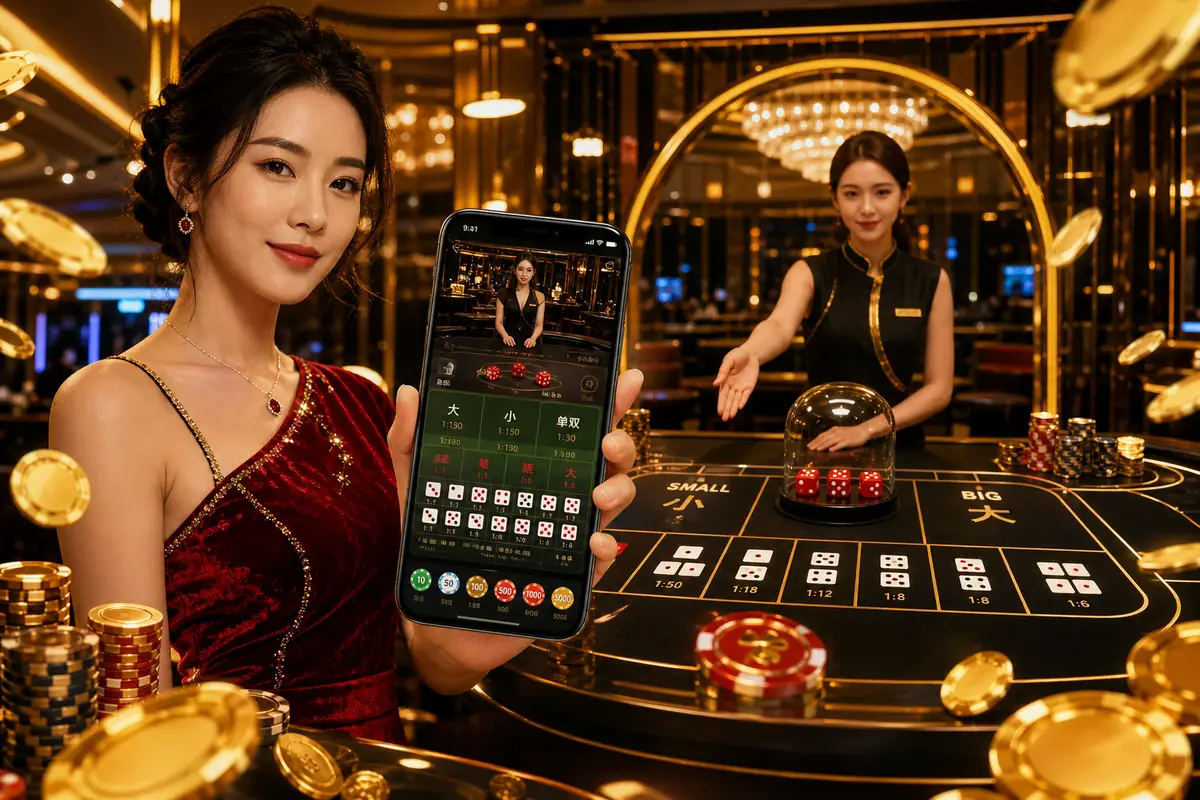 mikey888 Casino suasana meja permainan langsung
